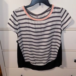 NEW Striped Blouse Size Small